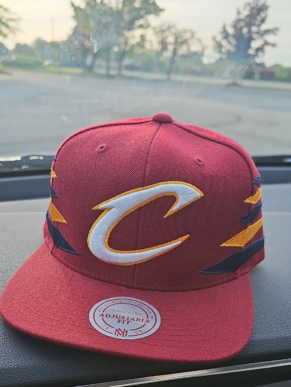 Cleveland Cavs Snapback Hat Mitchell & Ness‎